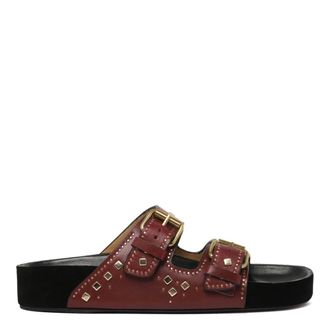 Isabel Marant Isabel Marant, Sliders, female, Purple, Size: 9 US Lennyo Sandals