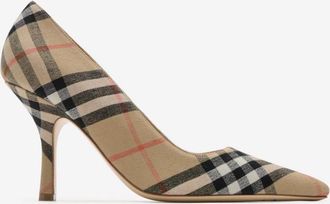Burberry Check Dame Pumps