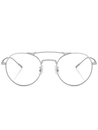 Oliver Peoples Occhiali tondi Reymont - Argento