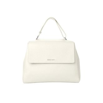 Orciani Handbags, female, White, Size: ONE SIZE Sveva Medium Shoulder Bag