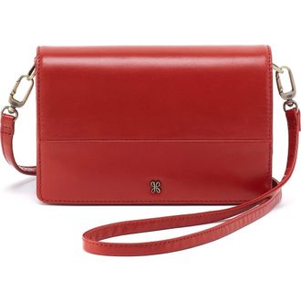 Hobo Jill Leather Phone Crossbody Bag in Brick at Nordstrom Rack