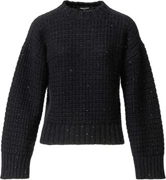 Fabiana Filippi Truien & Vesten, Dames, Zwart, S, Witte Truien voor Vrouwen