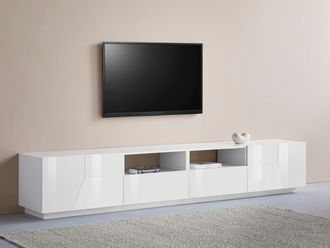 Inosign Lowboard »ALIEN- TV-Board, mit 4 Türen, 2 Schubladen und 2 offenen Fächern« TV-Kommode Breite ca. 260 cm Made in Italy