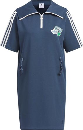 adidas (WMNS) adidas Summer Holiday Graphic Play Knit Dress Asia Sizing Navy IW6305