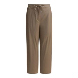 Max Mara Straight Trousers, female, Beige, XS, Floria Trousers