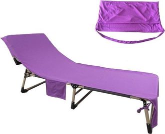 No Brand Toalla De Playa/ba&ntilde;o Extragrande De Microfibra, De Secado R&aacute;pido, Ligera Y Transpirable, Con Bolsillo, 75 X 210 Cm, Color Morado