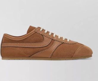Dries Van Noten leather low-top sneakers