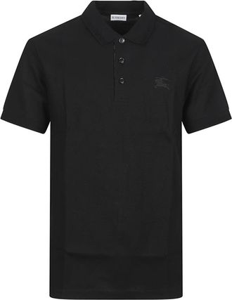 Burberry EKD Polo Shirt - Heren - Polos - Zwart - S - Katoen - Tops