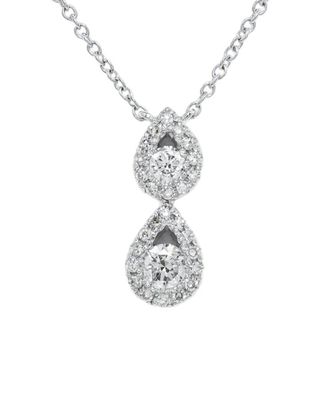 Diana M. Jewels Fine Jewelry 14K 0.22 Ct. Tw. Diamond Necklace