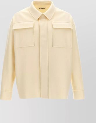 Jil Sander shirt boxy fit long sleeves