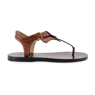 Isabel Marant Isabel Marant, Flat Sandals, female, Brown, Size: 6 US Isabel Marant Sandals Brandy