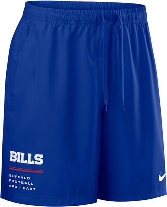 Nike Buffalo Bills Nike Mens NFL Woven Shorts in Blue | 04PW4DA81-YSJ