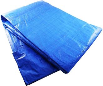 Wurko Toldo Rafia 3,85x4,90 Azul C/ Ollaos (4x5 M), Toldo De Rafia Impermeable 4x5 Metros Azul Con Ollaos Ideal Para Proteger De La Lluvia.y Del Sol-rafia D