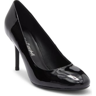 Jeffrey Campbell Real Life Pump in Black Crinkle Patent at Nordstrom Rack, Size 8.5