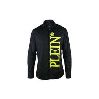Philipp Plein Hombre, Camisas, Negro, Talla: L