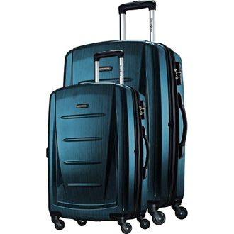 Samsonite Winfield 2 (20/28) 2-Piece Set Hardside Expandable Luggage with Spinner Wheels in Teal at Nordstrom