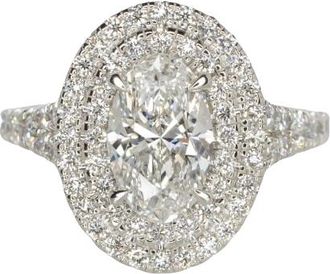 Verde 2ct IGI Certified Lab-grown Oval Cut Diamond Ring