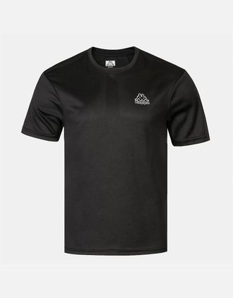 Kappa Mens Mens Quick Dry T-Shirt - Black - Size: 44