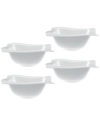 Villeroy & Boch Set Of 4 New Wave Square Rice Bowls