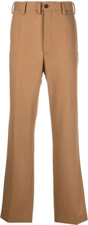 Marni straight-leg chino trousers - men - Cotton/Virgin Wool/Polyamide/Polyamide/Elastane - 54 - Brown