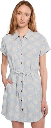 Royal Robbins Camino Pucker Dress Womens Dress Skyway Ray Print : LG
