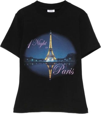 VETEMENTS Paris graphic T-shirt - Black