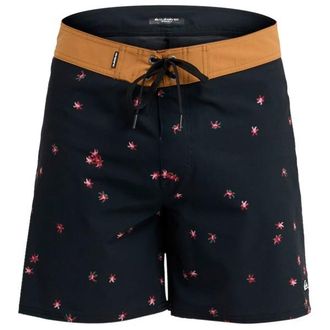 Quiksilver Surfsilk Kaimana Printed 16 Boardshorts f&uuml;r Herren | schwarz