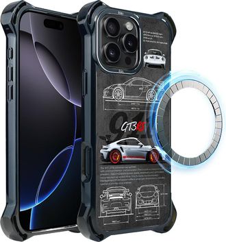 OEM Funda Para Iphone 16 Pro Max Ibizu Dropguard Ultra Con Magsafe, Techdrive, 911 Gt3 Rs