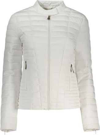 Guess Poliuretano Jas - Dames - Winterjassen - Wit - XL - Katoen - Jassen