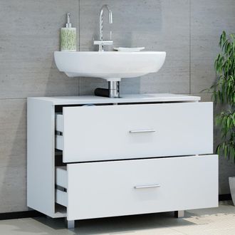 Vicco Mueble Bajo Lavabo Ilias, Blanco, 80 X 60.8 Cm Vicco