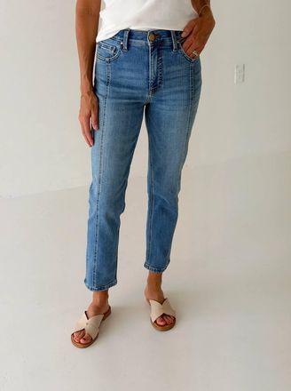 Kut from the Kloth Blair Denim With Side Inset In Exhibiting