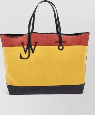J.W.Anderson anchor tote extra large canvas beach bag