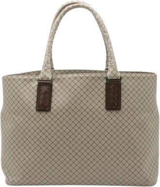 Bottega Veneta Pre-owned Tote Bags, female, Brown, Size: ONE SIZE Pre-owned Vintage Tote Bag