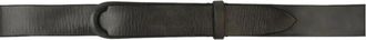 Orciani Dive Leather Nobuckle Riem - Heren - Riemen - Blauw - ONE Size - Leer - Accessoires
