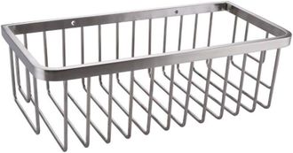OEM Estante De Ducha Mural De Acero Inoxidable Macizo Cepillado Para Ba&ntilde;o, Cs004