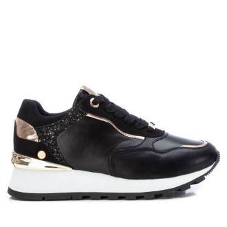 Xti Womens Casual Sneakers In Black