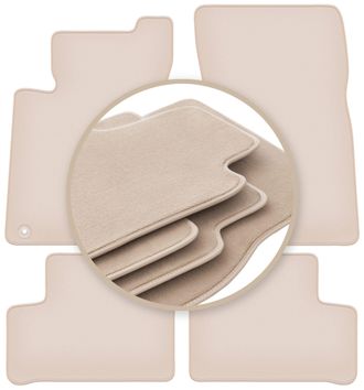 OEM Alfombrillas Premium Beige Para: Mercedes Cls C118 Sed&aacute;n, Station Wagon 2019