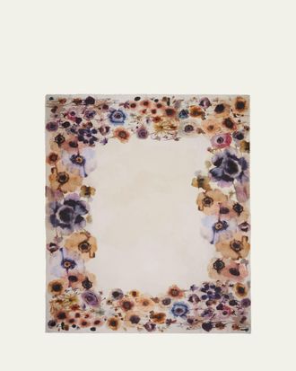 Faliero Sarti Panse Metallic Floral Shawl