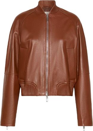 Sportmax Amour Leather Jacket