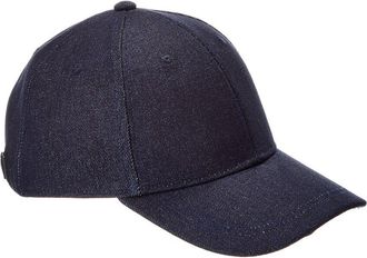 Bruno Magli Denim Baseball Cap
