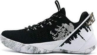 Anta Basketball Shoes Black Grey White 11931608S-2