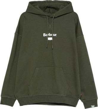 Barbour Hoodies & sweatvesten, Heren, Groen, M, Sweatshirt