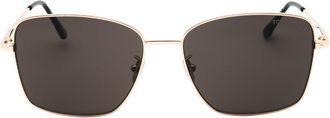 Tom Ford Mens Ft0953-d Shiny Rose Gold Sunglasses Metal - One Size