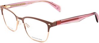 Rag & Bone Rag & Bone Womens 51mm Crystal Nude Opticals