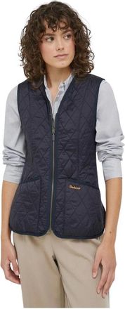 Barbour Gilet foderato in pile Betty - - Jackets - Donna - Blu - L