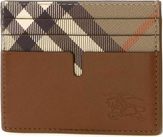 Burberry Tall Card Case - Brown