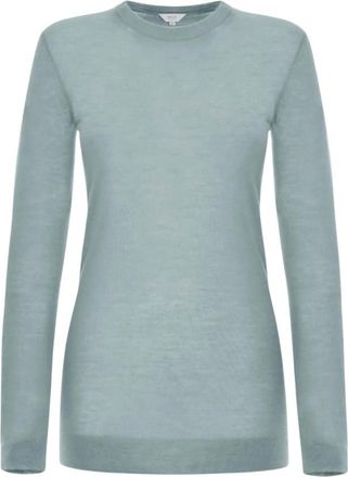 Malo Maglione Girocollo Azzurro - - Knitwear - Donna - Blu - M