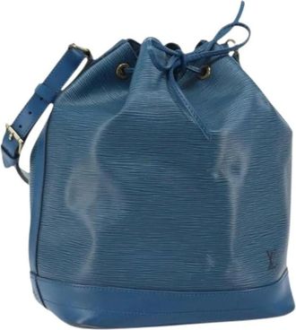 Louis Vuitton Pre-owned Bucket Bags, female, Blue, Size: ONE SIZE Pre-owned Vintage Bucket Bag