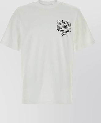 Amiri graphic print crew neck short sleeve t-shirt