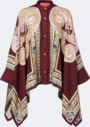 La DoubleJ Camicia Foulard in twill di seta